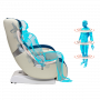 Массажное кресло Meridien Liguria (color: White+ Lightblue)
