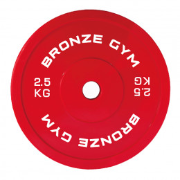 Диск олимпийский BRONZE GYM тренировочный 2,5 кг
