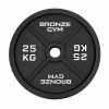Диск олимпийский BRONZE GYM чугунный 25 кг