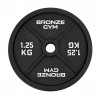 Диск олимпийский BRONZE GYM чугунный 1,25 кг