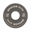 Диск калиброванный BRONZE GYM для пауэрлифтинга серый 1,25 кг