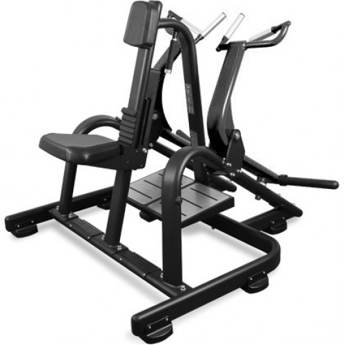 Горизонтальная тяга под наклоном BRONZE GYM PL-1709, черный