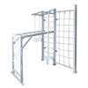 ДСК PERFETTO SPORT "Scala in legno con rete 2" grigio PS-130