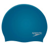 Шапочка для плавания SPEEDO Plain Molded Silicone Cap, Цвет Синий 