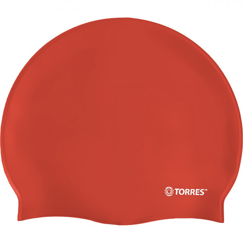 Шапочка для плавания TORRES No Wrinkle, Цвет Красный 