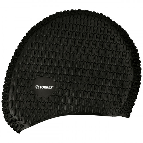 Шапочка для плавания TORRES Bobbles, Цвет Черный 