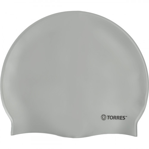 Шапочка для плавания TORRES Flat, Цвет Серебристый 