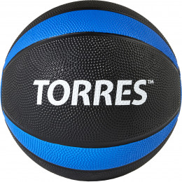 Медбол TORRES резина, Вес 3 кг 