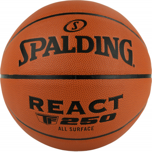 Мяч баскетбольный Spalding TF-250 React, Размер 6 