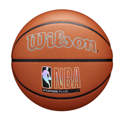Мяч баскетбольный Wilson NBA Forge Plus, Цвет Коричневый 