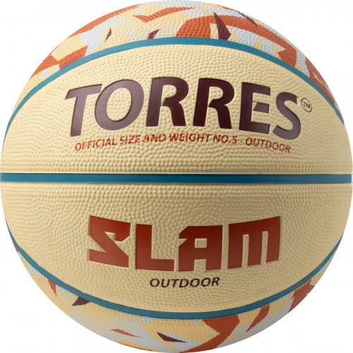 Мяч баскетбольный TORRES Slam, Размер 5 