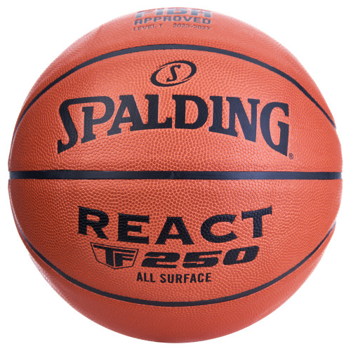 Мяч баскетбольный Spalding TF-250 React, FIBA Approved, Размер 7 