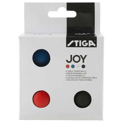 Мяч для настольного тенниса Stiga Joy, упаковка 4 шт 