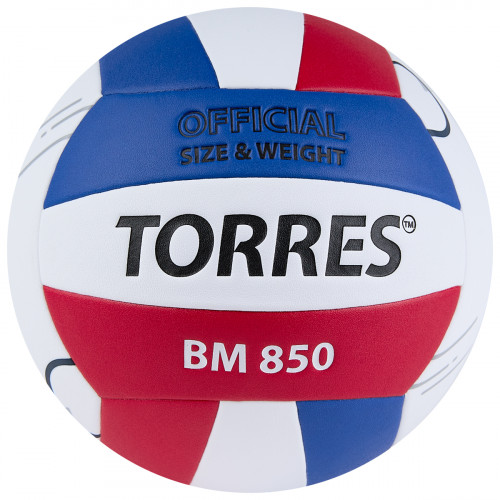 Мяч волейбольный TORRES BM850, размер 5 