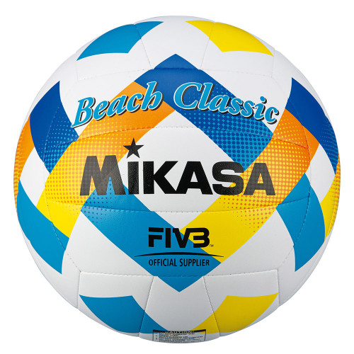 Мяч для пляжного волейбола Mikasa, Цвет Сине-оранжевый 