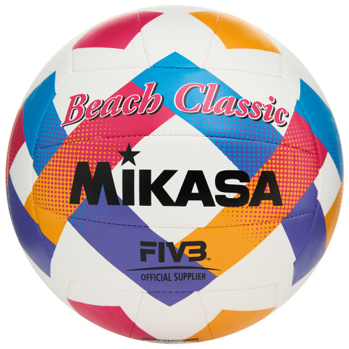 Мяч для пляжного волейбола Mikasa, Цвет Сине-красный 