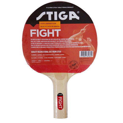 Ракетка для настольного тенниса Stiga Fight Red, ITTF накладка 