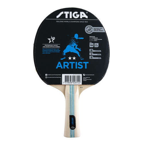 Ракетка для настольного тенниса STIGA Artist WRB ACS, ITTF накладка 