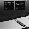 Батут каркасный 420см (14фут), SCHOLLE, FLIP с защитной сеткой и лестницей, зеленый